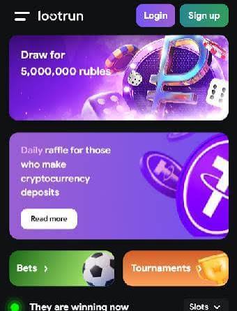 LootRUn — Официальный сайт для поклонников азартных игр LootRUn — Официальный сайт для поклонников азартных игр